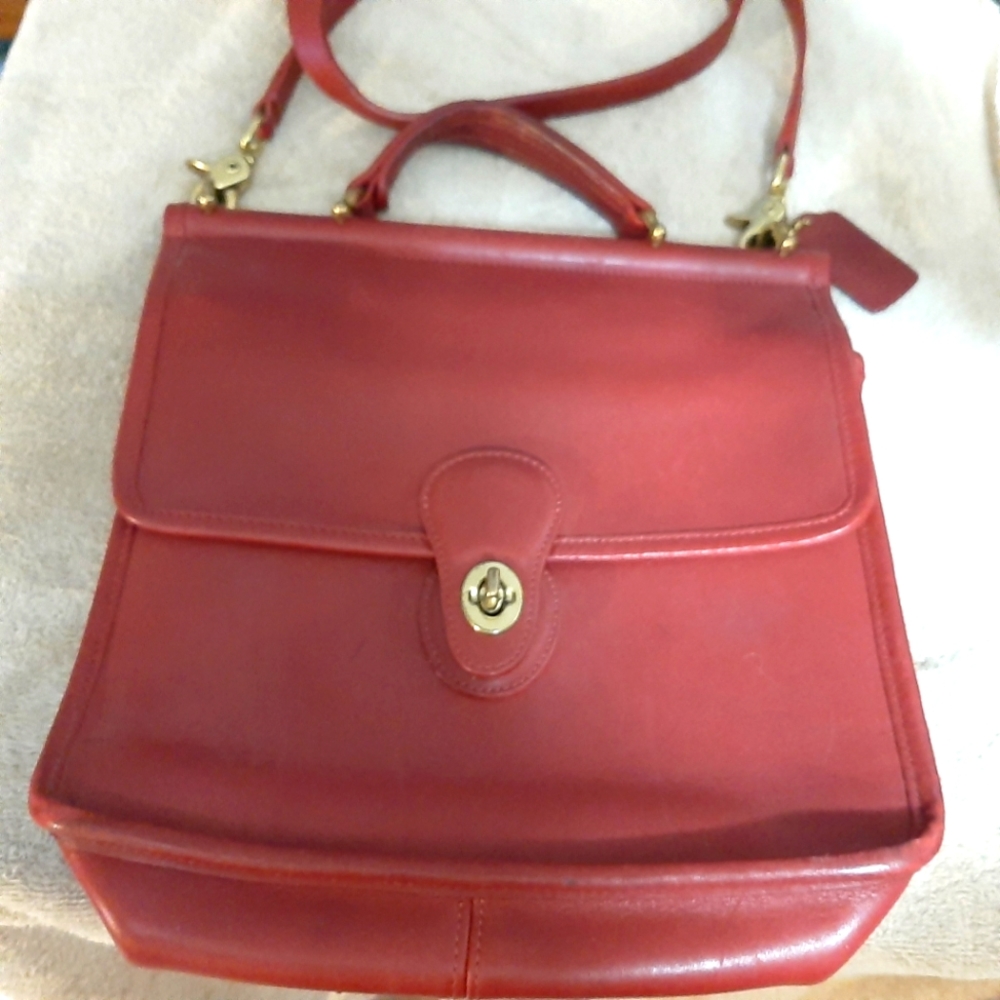 Vintage leather crossbody Coach Purse
